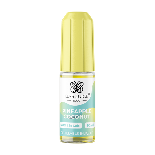 bar juice 5000 pineapple coconut 10ml 5mg