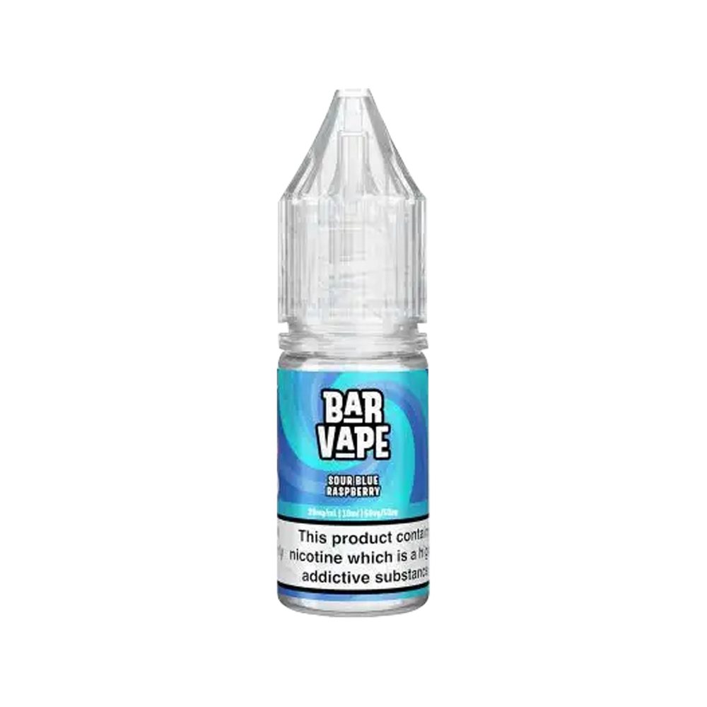 Sour Blue Raspberry Nic Salt by Bar Vape