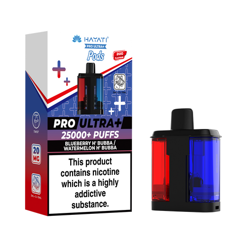 Hayati pro ultra Plus Pods Blueberry Hbubba Watermelon Hbubba