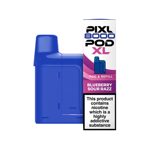 Blueberry Sour Razz Pixl 8000 Refill Pack