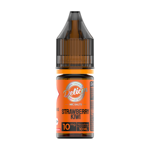 Strawberry Kiwi Nic Salt by Deliciu 10ml 10mg