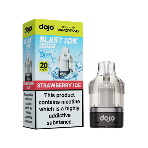 dojo blast 10k refill strawberry ice