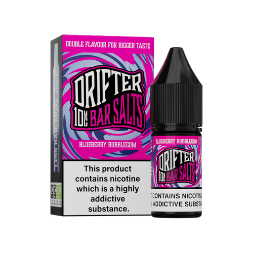 Blueberry Bubblegum Nic Salt by Drifter Bar Salts 10ml 10mg