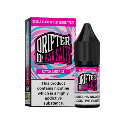 Cotton Candy Ice Nic Salt by Drifter Bar Salts 10ml 10mg