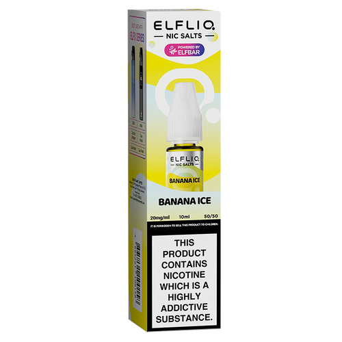 Banana Ice Elfliq Nic Salt by Elf Bar - 10ml