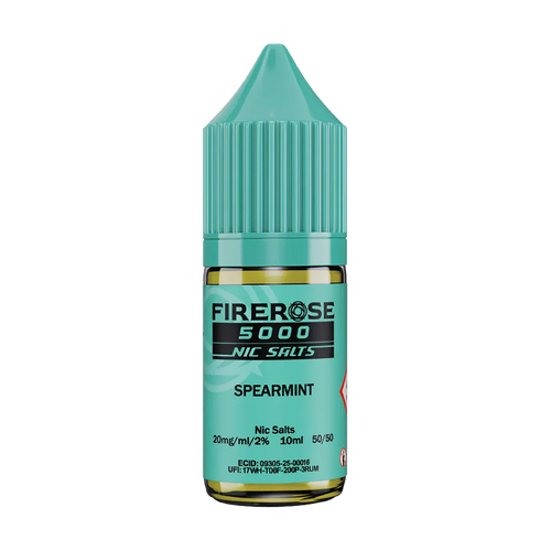 elux fire rose 5000 nic salt eliquid spearmint