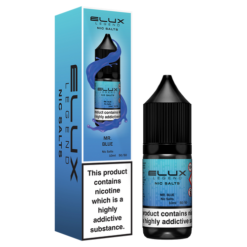 Mr Blue Nic Salt by Elux 10ml