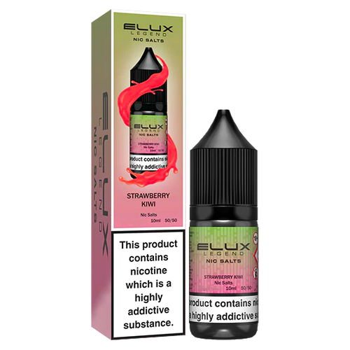 Strawberry Kiwi Nic Salt by Elux 10ml