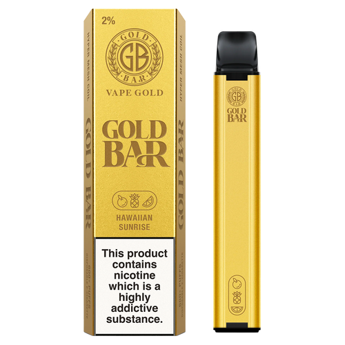 Hawaiian Sunrise Gold Bar 600 Disposable Vape