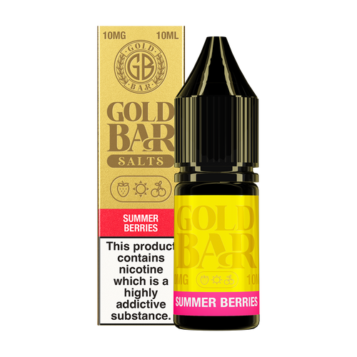 Summer Berries Nic Salt by Gold Bar 10ml 10mg