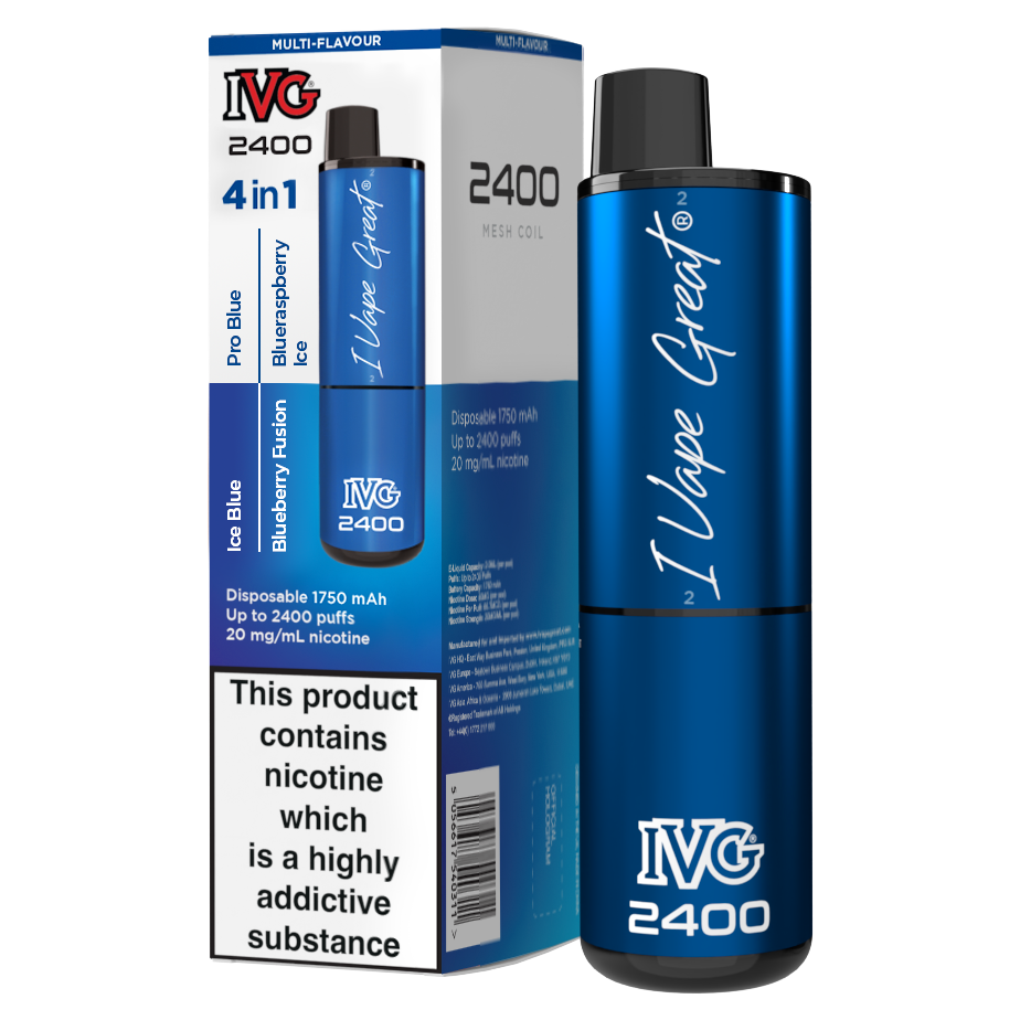Blue Edition IVG 2400 Disposable Device