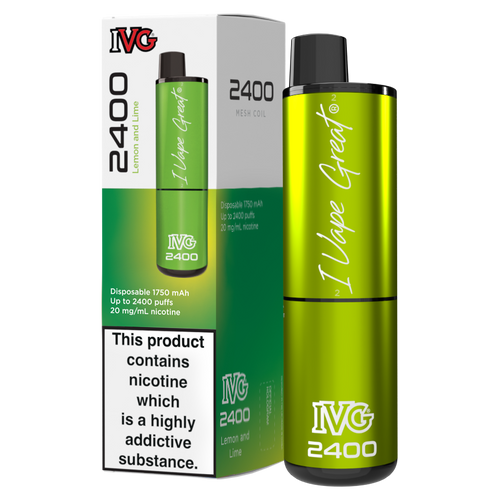 Lemon and Lime IVG 2400 Disposable Vape