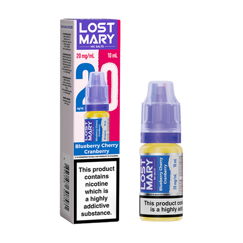 lost mary nic salts blueberry cherry cranberry