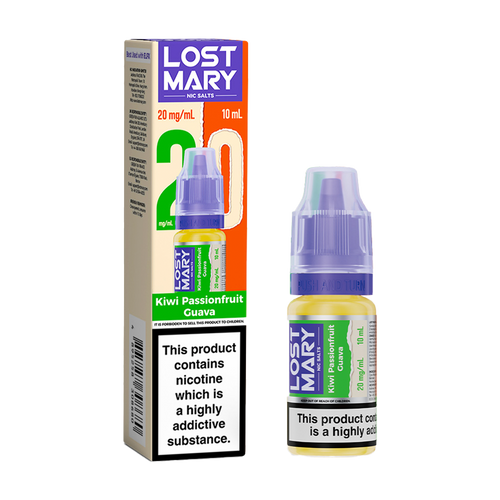 lost mary nic salts kiwi passionfruit guava