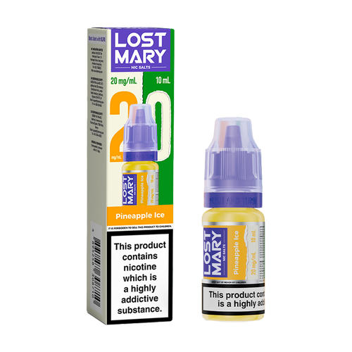 lost mary nic salts pineapple ice