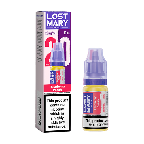 lost mary nic salts raspberry peach