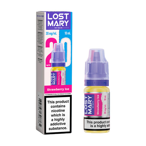 lost mary nic salts strawberry ice