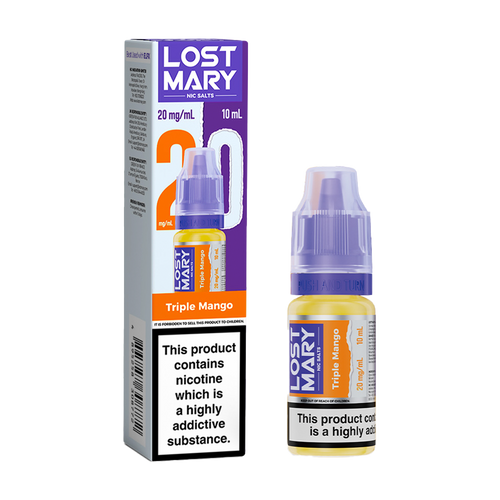 lost mary nic salts triple mango