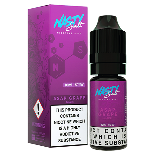 ASAP Grape Nic Salt by Nasty Juice 10ml - 20mg