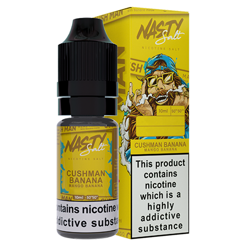 Banana Cushman Nic Salt by Nasty Juice 10ml - 20mg