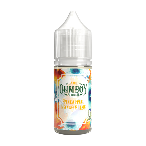 Pineapple Mango & Lime Nic Salt E-Liquid by Ohm Boy Volume II