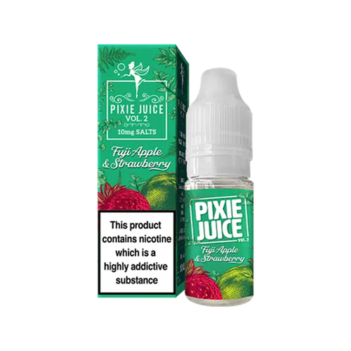 pixie juice v2 nic salt fuji apple strawberry