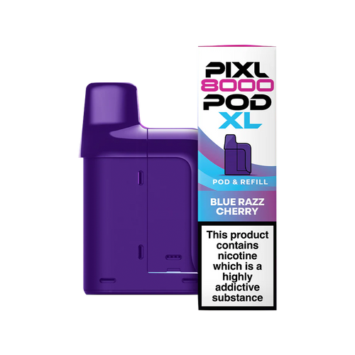 Blue Razz Cherry Pixl 8000 Refill Pack