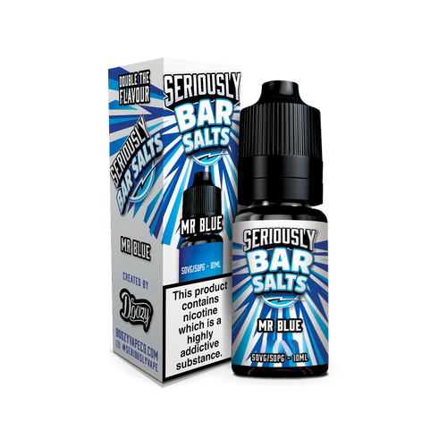 Mr Blue by Seriously Bar Salts 10ml