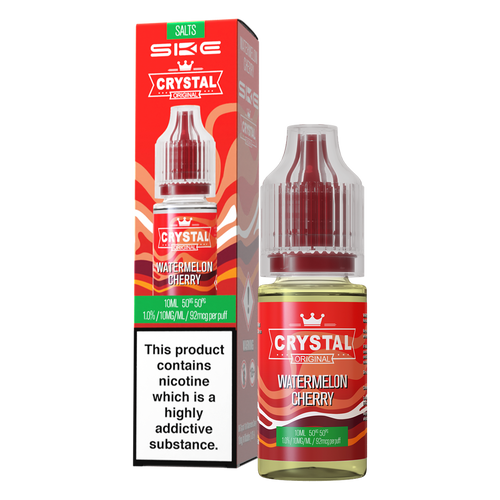 Watermelon Cherry Nic Salt by SKE Crystal 10ml 10mg