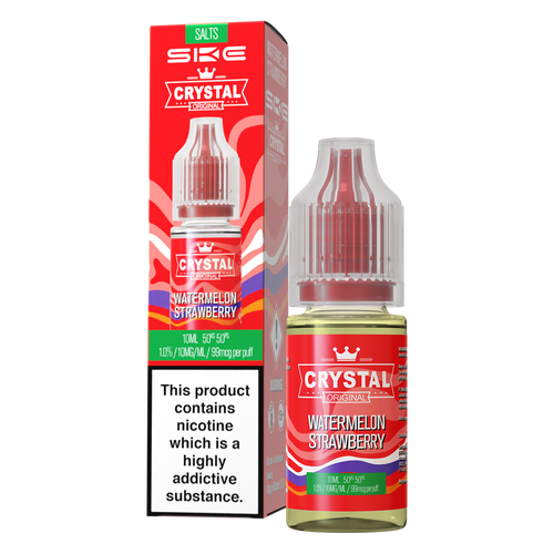 Watermelon Strawberry Nic Salt by SKE Crystal 10ml 10mg