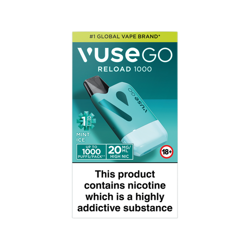 Mint Ice Vuse Go Reload 1000 Kit