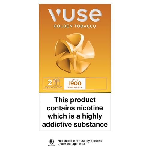 Vuse ePod vPro Golden Tobacco Pods