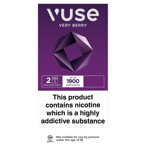 Vuse Pro Pods vPro Very Berry