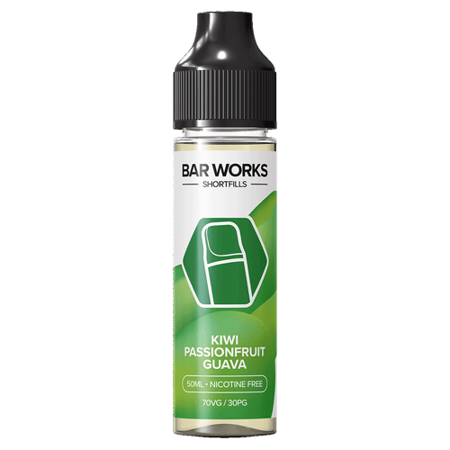 Kiwi Passionfruit Guava Shortfill by Bar Works - 50ml