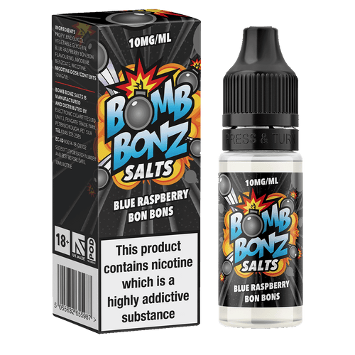 Bomb Bonz Blue Raspberry Bon Bons Nic Salt - 10ml 10mg