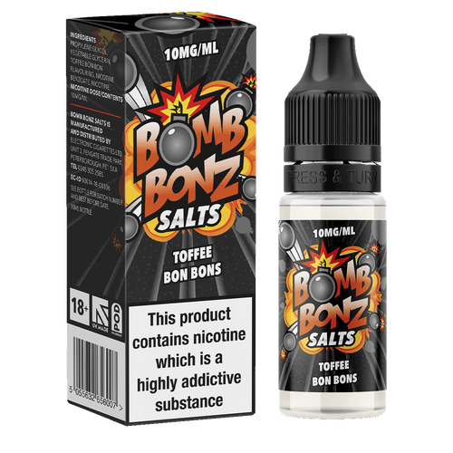 Bomb Bonz Toffee Bon Bons Nic Salt - 10ml 10mg