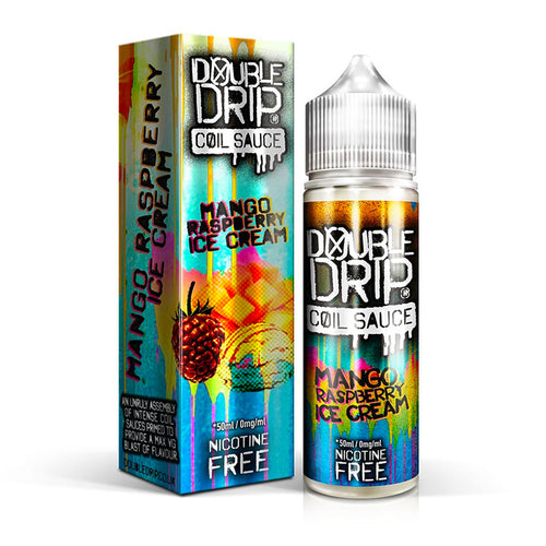 Mango Raspberry Ice Cream by Double Drip Coil Sauce 50ml