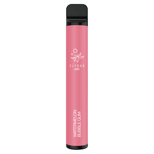 Watermelon Bubble Gum Elf Bar 600 Disposable Device