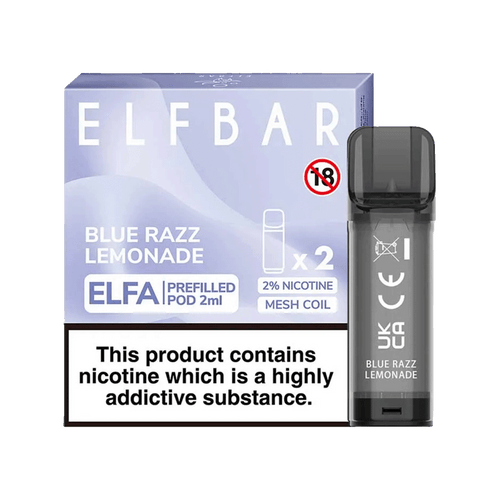 Blue Razz Lemonade Elf Bar Elfa Pods (Pack of 2)