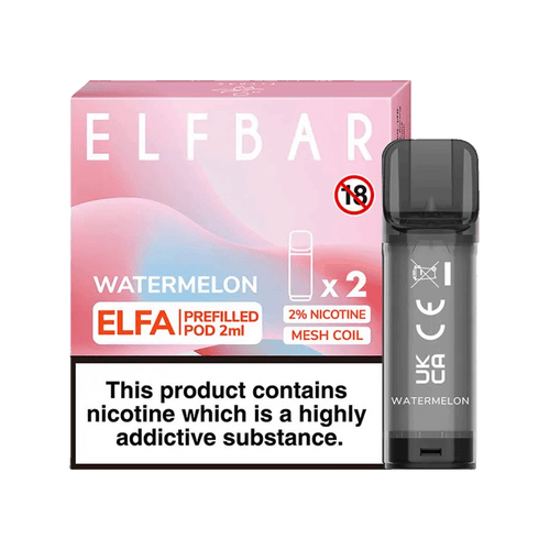 Watermelon Elf Bar Elfa Pods (Pack of 2)