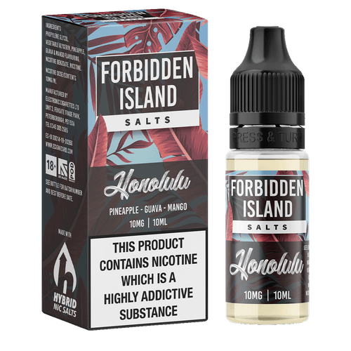 Forbidden Island Honolulu Hybrid Nic Salt - 10ml 10mg