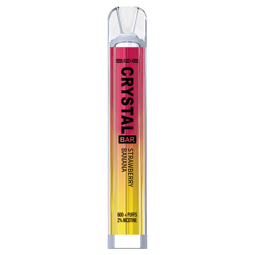 Strawberry Banana SKE Crystal Bar 600 Disposable Vape