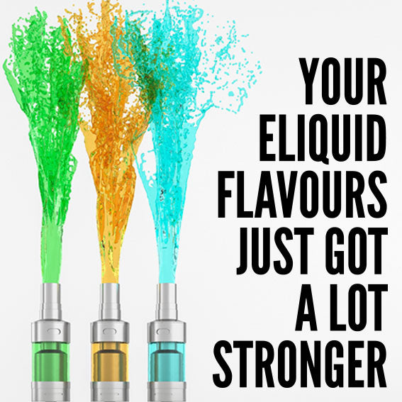 Your eliquid flavours just got a lot stronger - the strongest vape juice?