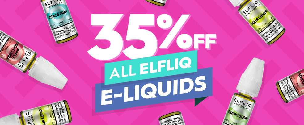 Elfliq by Elf Bar Nic Salts Eliquid