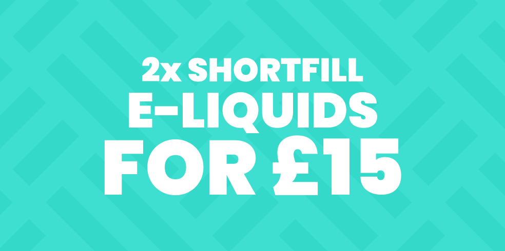 2 Shortfill E-Liquids for £15