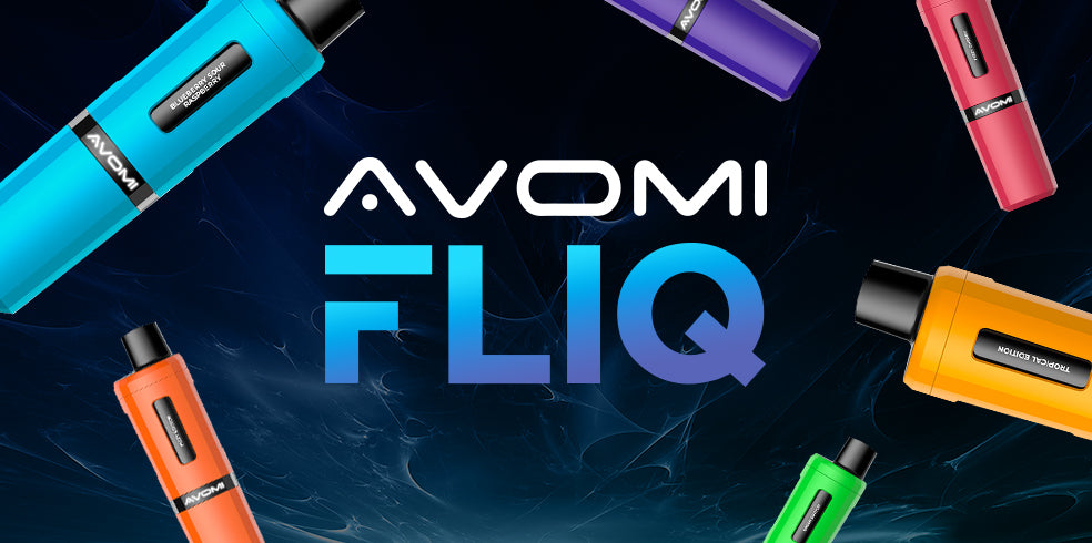 Avomi Fliq | 4in1 Vape Pod Kit & Prefilled Pods Vapemate Avomi Fliq | 4in1 Vape Pod Kit & Prefilled Pods Vapemate
