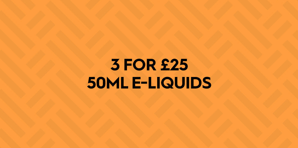 3 50mls for £25