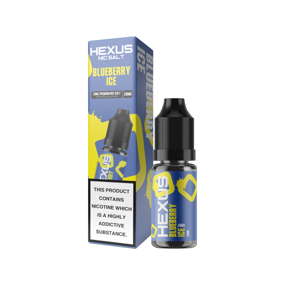 Blueberry Ice Nic Salt by Hexus