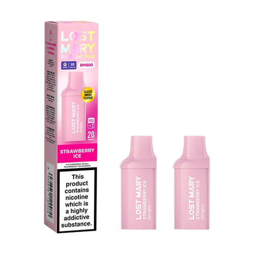 Strawberry Ice Lost Mary BM600 Pods