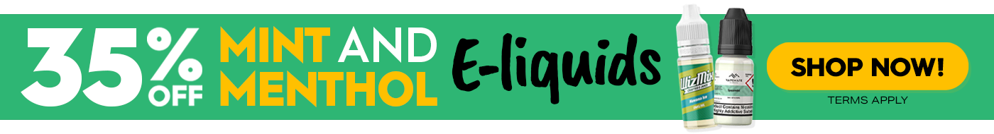 35% off mint and menthol